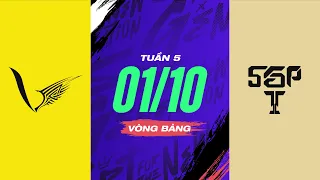 V GAMING VS SAIGON PHANTOM: ĐỘC CÔ CẦU BẠI | ĐTDV MÙA ĐÔNG 2023 - VÒNG BẢNG NGÀY 01/10