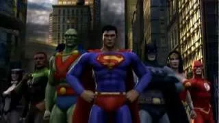 Justice League Heroes - Opening Story - PSP