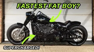 How Much Power Did This Supercharged Harley-Davidson Fat Boy Make?