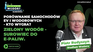 Porównanie samochodów elektrycznych i wodorowych - kto wygra? Zielony wodór - surowiec do e-paliw.