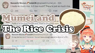 [ENG SUB/Hololive] Takanashi Kiara & Nanashi Mumei - Mumei and The Rice Crisis