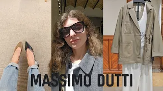 Обзор Massimo Dutti весна 2024. Выбираю туфли
