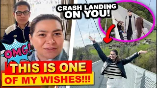 CRASH LANDING ON YOU SCENE AT SWITZERLAND! | Aiko Melendez