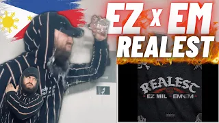 The Shady & Slashy Show! 🇵🇭 Ez Mil & Eminem - Realest | REACTION