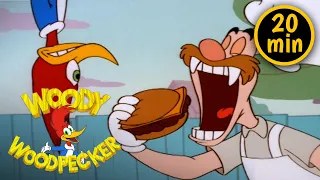 Ya Gonna Eat That? | 3 Full Episodes | Woody Woodpecker