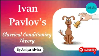 Ivan Pavlov's Classical Conditioning Theory |Behaviourist Theory| Learning & Teaching | Amiya Alvira