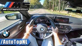 2019 BMW M5 F90 COMPETITION 625HP POV Test Drive by AutoTopNL