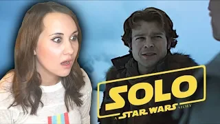 Rachel Reacts to Solo: A Star Wars Story Official Teaser  || Adorkable Rachel