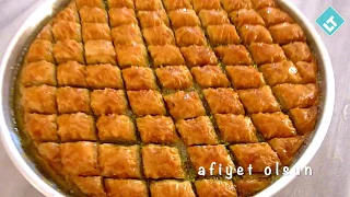 BEST BAKLAVA OF TURKEY // Turkish Cuisine