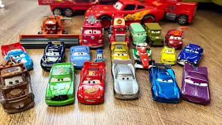 Looking for Disney Pixar Cars: Lightning McQueen, Cruz, Sally, Mater, Hudson, Hicks, Storm, Guido