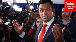 Vivek Ramaswamy Reacts To Mike Pence's Attacks Following GOP Debate