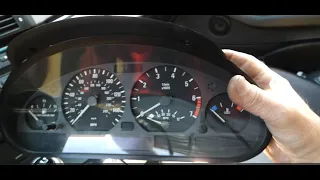 BMW E46 instrument cluster frozen gauges repair 5/28/23