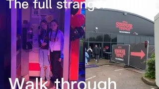 l wen to the stranger things experience in London full walk through 🩸💉