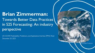 Towards Better Data Practices in S2S Forecasting: An industry perspective