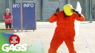 Construction Prank  | Just for Laughs Compilation