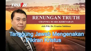 Tanggung Jawab Mengenakan Pikiran Kristus | Renungan 23 Agustus 2019