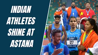 Indian Athletes Shine at Astana