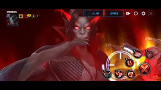 Morbius in Modern suit skills preview | Marvel Future Fight