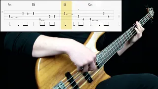 Aretha Franklin - You Send Me (Bass Cover) (Play Along Tabs In Video)