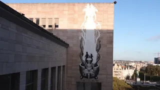 PHLEGM: Creation of a mural masterpiece, Brussels (Time Lapse)