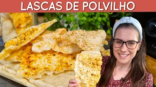 Biscoitão crocante de polvilho assado FÁCIL E DELICIOSO