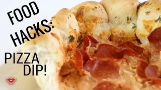 Food Hacks: Pizza Dip! | Alison from Millennial Moms