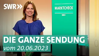 Sendung vom 20. Juni 2023: Glasfaservertrag an der Haustür, Erdbeeren & Co. | Marktcheck SWR