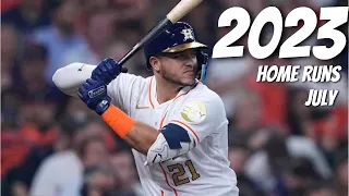 ASTROS 2023 HOME RUNS! - July