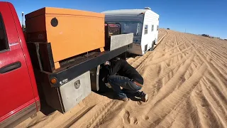 The team goes to Glamis, California ￼