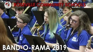 Roseville Community Schools Band-O-Rama 2019
