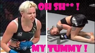 Women's MMA -- WICKED! Body Shot KO's