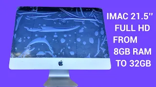 Apple iMac 21.5'' mid 2017 Full HD Upgrades and Repair Broken Screen