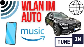 WLAN Hotspot im Auto! Amazon Music und TuneIn im Auto nutzen