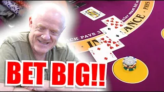 🔥HIGH ROLLER🔥 10 Minute Blackjack Challenge - WIN BIG or BUST #184