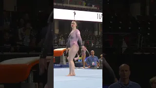 Adelle Speck Floor Exercise 2023 Nastia Liukin Cup Slow Motion #shorts 4