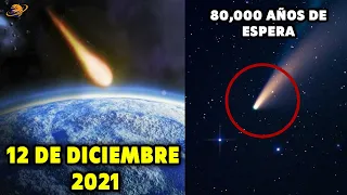 MOMENTO EXACTO DEL PASO DEL COMETA LENARD 2021 | Sucede cada 80,000 Años