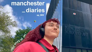 manchester diaries 🌱 art school deadlines + my last week of university