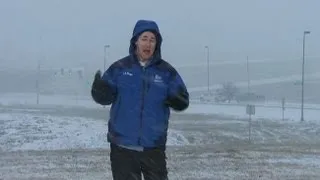 Snow and Wind in Kansas City