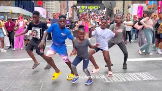 Ghetto Kids - Dance at Time Square New York