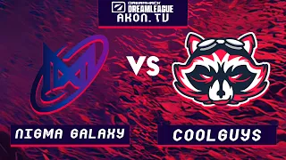 🔴DOTA 2[RU] Nigma Galaxy vs Coolguys [Bo3] DreamLeague DPC EU Tour 1, Upper Division, Table