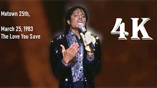 The Jacksons | The Love You Save - Motown 25th (March 25th, 1983) 4K