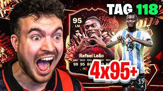 OMG 4x 95+ TOTS!! WAS ERREICHT man in EA FC 24 ohne FC POINTS? TAG 118 🥼🧐🧪 (Experiment)