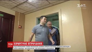 Роман Насіров переніс тригодинну операцію в УНПЦ ендокринної хірургії