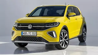 Новый Volkswagen T Cross 2024. Первый взгляд на самый компактный кроссовер VW.