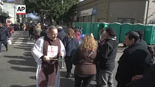 Argentina's unemployed pray for work