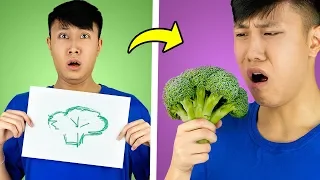 Draw It or Eat It Food Challenge!