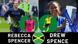 Rebecca Spencer & Drew Spence, Our Best Players in the Tournament!!! | Jamaica Reggae Girlz