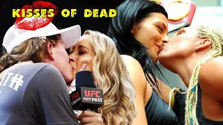 Craziest & Funniest Unexpected Kisses 💋 in Women's MMA & BOXING #2