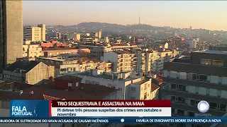 Trio sequestrava e assaltava na Maia