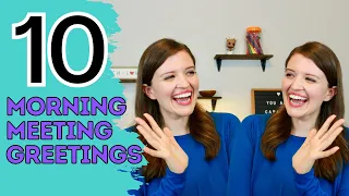 10 Morning Meeting Greetings for the Elementary Classroom | Back to School Tips